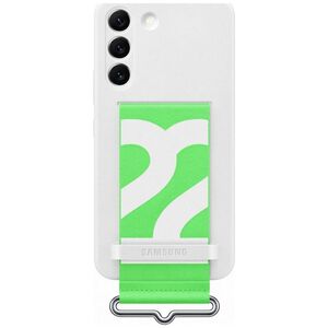 Samsung Samsung EF-GS901TWEGWW Silicone Cover with Strap Galaxy S22 White