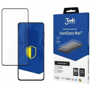 3MK Szkło hartowane 3MK HardGlass Max Samsung Galaxy S22+ Plus czarne