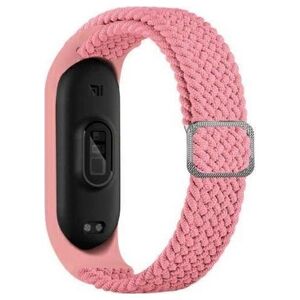 Beline Beline pasek Mi Band 3/4 Textile różowy/pink