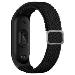 Beline Beline pasek Mi Band 5/6 Textile czarny/black