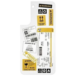 Samsung Panel Samsung GP-TOU021AMCWW do etui Frame Cover do Galaxy S22+ biały