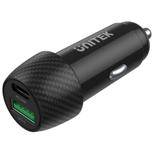 Ładowarka Unitek Powertrain Duo 1x USB-A 1x USB-C 3 A  (P1400A)
