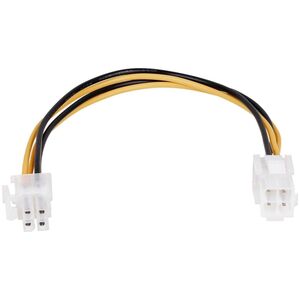 Akyga ATX/EPS 4-pin - ATX/EPS 4-pin, 0.23m, Czarno-żółty (AK-CA-78)