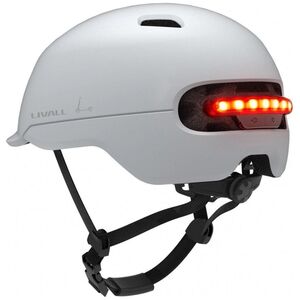 Livall Smart Kask Miejski C20 LED/SOS Biały Roz. L 57-61cm