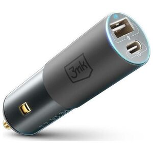 Ładowarka 3MK HyperCar 1x USB-A 1x USB-C 5A