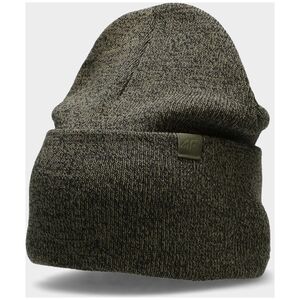 4f Czapka zimowa H4Z22-CAM005 Khaki melanż r.L