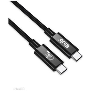 Kabel USB Club 3D USB-C - USB-C 2 m Czarny (CAC-1575)