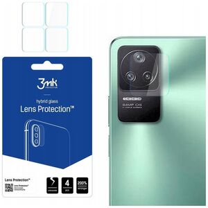 3MK Szkło hybrydowe na obiektyw aparatu 3MK Lens Protection POCO F4 5G [4 PACK]