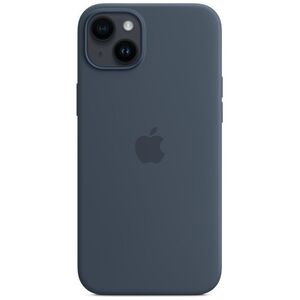 Apple APPLE iPhone 14 Plus Silicone Case with MagSafe - Storm Blue