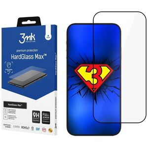 3MK Szkło hartowane 3MK HardGlass Max Apple iPhone 14 czarne