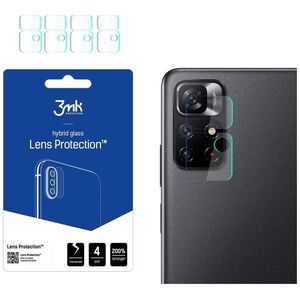 3MK Szkło hybrydowe na obiektyw aparatu 3MK Lens Protection Xiaomi Redmi Note 11S 5G/11T 5G [4 PACK]