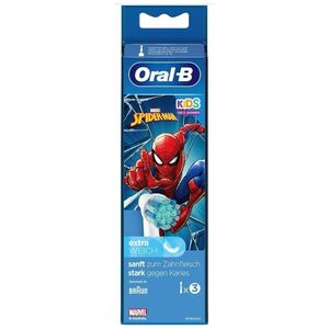 Końcówka Braun Końcówki do szczoteczki Oral-B Kids Spiderman 3 szt