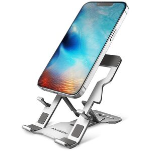 Axagon Podstawka do telefonów i tabletów aluminiowa 4-10,5", 5 regulowanych kątów nachylenia STND-M