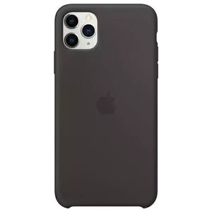 Apple Etui Apple MX002ZE/A iPhone 11 Pro Max czarny/black Kryt pro Silicone Case
