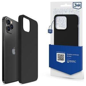 3MK 3MK Silicone Case iPhone 12 Pro Max 6,7" czarny/black