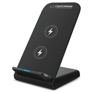 Esperanza Stojak biurkowy do telefonu z ładowarką bezprzewodową 15W Esperanza PHOTON EZC101