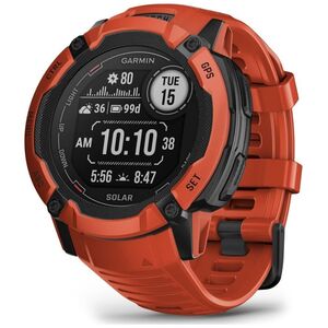 Zegarek sportowy Garmin Instinct 2X Solar Czerwony  (010-02805-01)