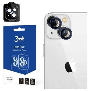 3MK Ochrona na obiektyw aparatu z ramką montażową Lens Protection Pro iPhone 15 Pro 6.1" niebieski/royal blue