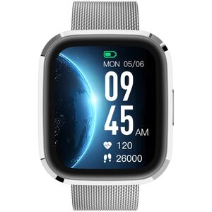 Smartwatch Garett GRC Style Srebrny Stalowy