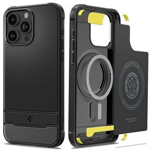 Spigen Spigen Rugged Armor MAG iPhone 15 Pro 6,1" Magsafe czarny/matte black ACS06703