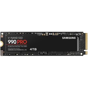Dysk SSD Samsung 990 PRO 4TB M.2 2280 PCI-E x4 Gen4 NVMe (MZ-V9P4T0BW)