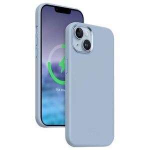 Crong Etui Color Cover LUX Magnetic iPhone 15 Plus MagSafe Niebieskie