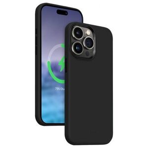 Crong Etui Color Cover LUX Magnetic iPhone 15 Pro MagSafe Czarne