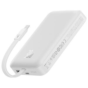Powerbank Baseus Magnetic Mini 30W 10000mAh Biały