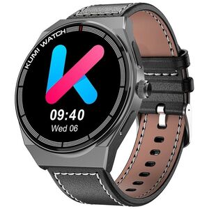 Smartwatch Kumi GT5 Max Czarno-brązowy  (KU-GT5M/GY)