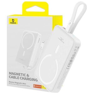 Powerbank Baseus Powerbank magnetyczny Baseus Magnetic Mini 10000mAh 20W MagSafe (biały)