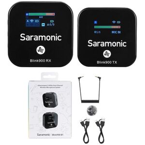 Mikrofon Saramonic Saramonic Blink900 B1 (RX + TX) Zestaw do bezprzewodowej transmisji dźwięku
