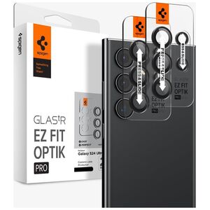Spigen Spigen Glass tR EZ Fit Optik Pro 2 Pack, black - Samsung Galaxy S24 Ultra