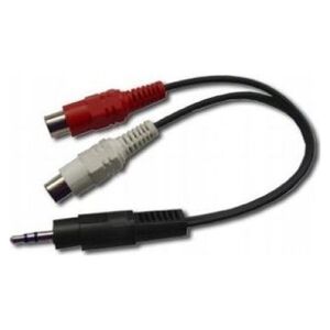 PremiumCord PremiumCord Kabel 1x CINCH female - 2x CINCH male 20cm