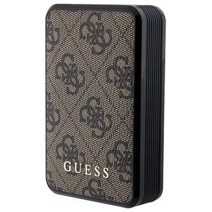 Powerbank Anker Guess 4G Leather Metal Logo 10000 mAh 18W (brązowy)
