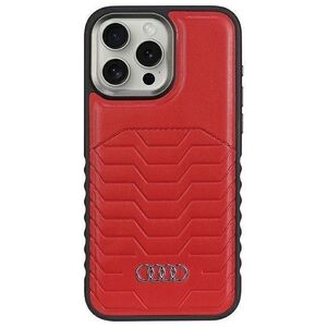 Audi Audi Synthetic Leather MagSafe iPhone 15 Pro Max 6.7" czerwony/red hardcase AU-TPUPCMIP15PM-GT/D3-RD
