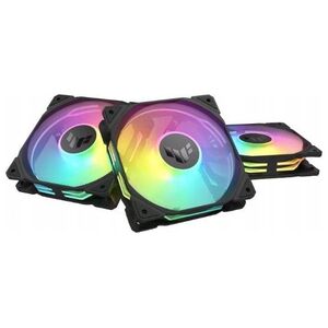 Wentylator Asus TUF Gaming TR120 ARGB Czarny 3-pack (90DA0090-B09020)