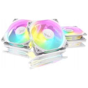 Wentylator Asus TUF GAMING TR120 ARGB Biały 3-pack (90DA0093-B09020)