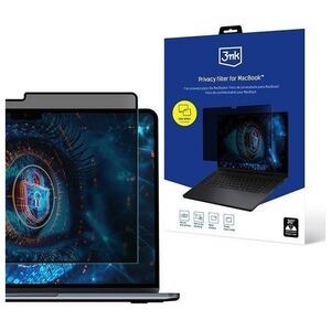Filtr 3MK Filtr prywatyzujący, elektroststyczny - 3mk Privacy filter for MacBook Air 15" 2023