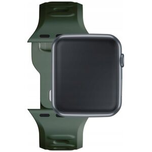 3MK 38/40/41 mm Dark Green - 3mk Silicone Watch Strap for Apple