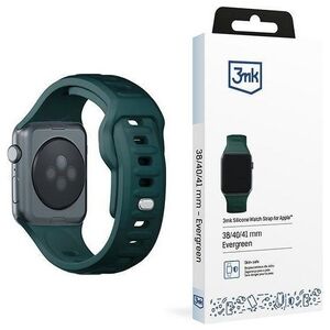3MK 38/40/41 mm Evergreen - 3mk Silicone Watch Strap for Apple