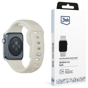 3MK 38/40/41 mm Nude - 3mk Silicone Watch Strap for Apple
