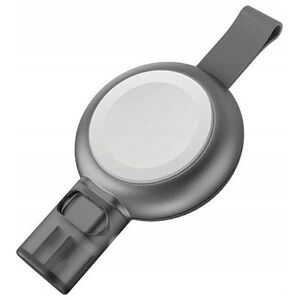 Energea ENERGEA WatchPod 3 kompaktowa ład. indukcyjna do Apple Watch 5W USB-C Fast Charging szary/gunmetal