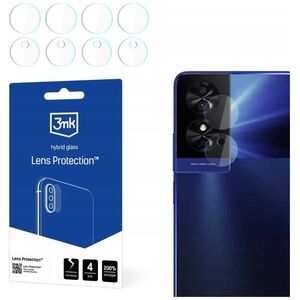 3MK Szkło hybrydowe na obiektyw aparatu 3MK Lens Protect TCL 50 SE [4 PACK]