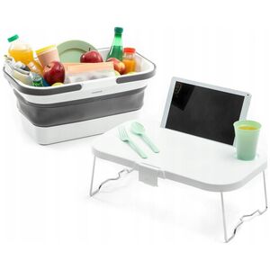 InnovaGoods InnovaGoods Folding Picnic Basket with Lid-Table