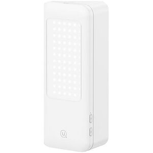 Podstawka Usams USAMS Multifunkcyjny uchwyt na telefon z lampą LED biały/white ZB26501 (US-ZB265)