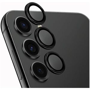 Uniq UNIQ Optix Aluminium Camera Lens Protector Sam S24+ S926 midnight black szkło na obiektyw aparatu z aplikatorem