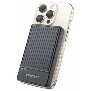 Powerbank Awei AWEI PowerBank MagSafe P33K 10000mAh 22.5W czarny/black