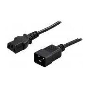 Kabel zasilający Natec Przedłużacz Kabla Zasilającego IEC 320 C13- C20 1.8M Powerwalker Czarny (91010041)