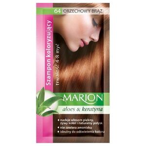 Marion Szampon koloryzujący 4-8 myć nr 64 orzechowy brąz 40 ml