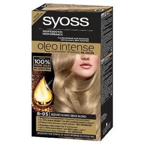Syoss Farba do włosów Oleo 8-05 beżowy blond
